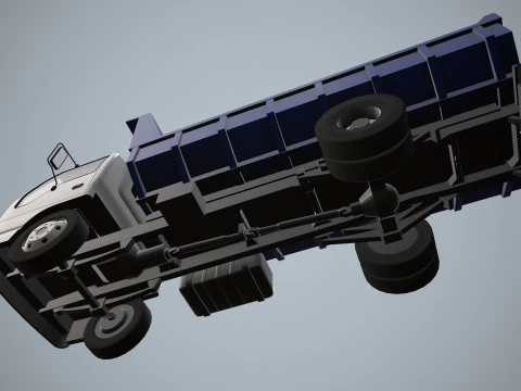Dump Truck --333-- 3D Model