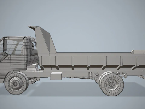 Dump Truck --333-- 3D Model
