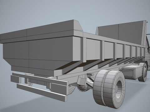 Самосвал --333-- 3D Модель