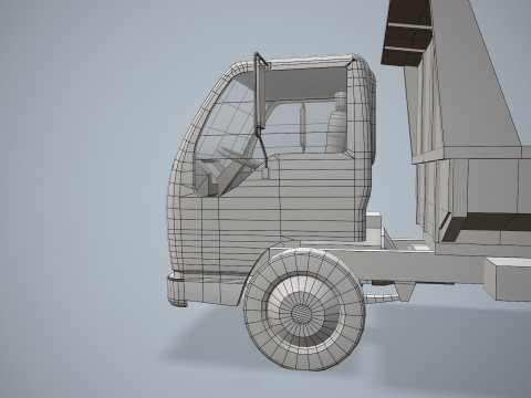 Самосвал --333-- 3D Модель
