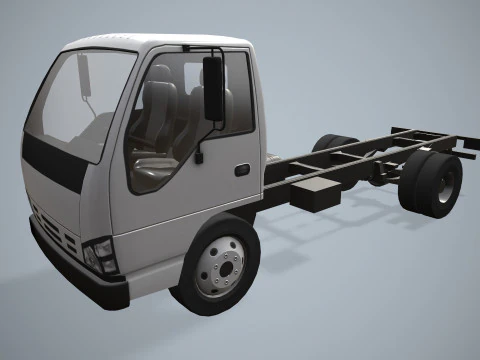 Vrachtwagenchassis --335-- 3D Model