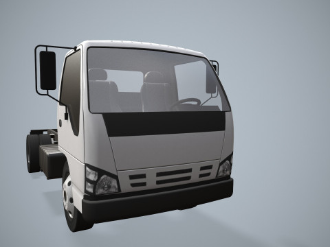 Шасі вантажівки --335-- 3D Модель