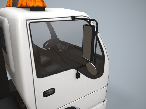 街路清掃車 --336-- 3Dモデル