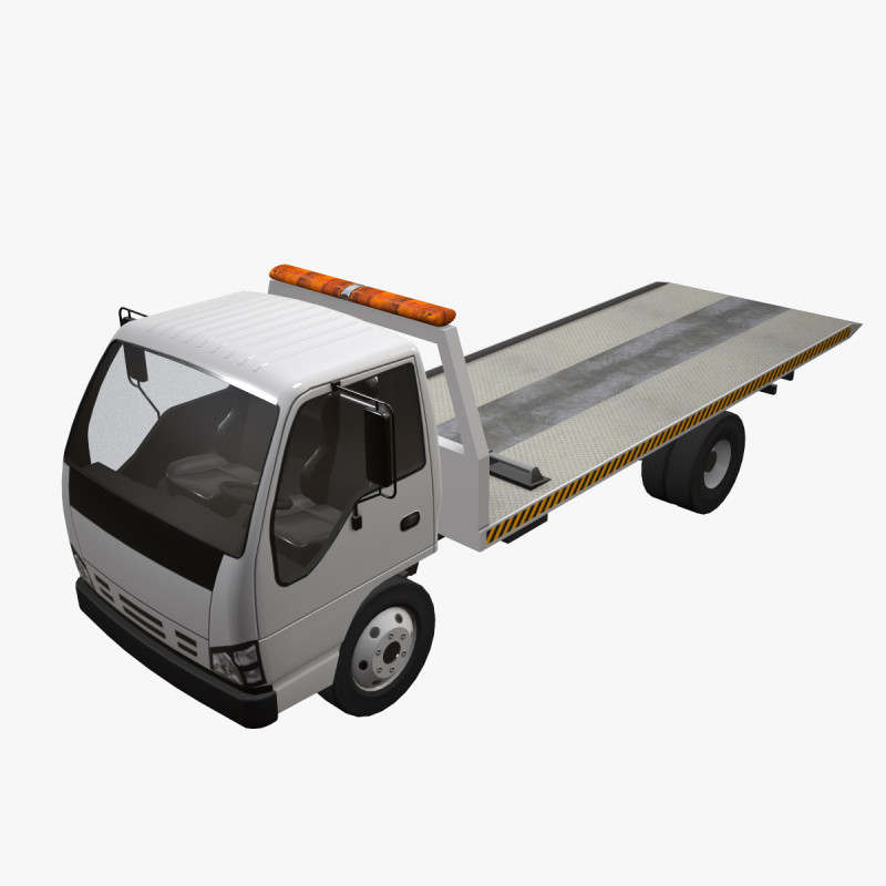 レッカー車 --337-- 3Dモデル .c4d .max .obj .3ds .fbx .stl .blend 