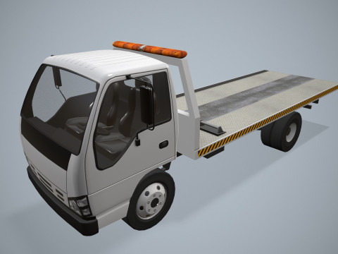 レッカー車 --337-- 3Dモデル