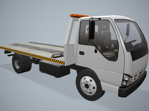 レッカー車 --337-- 3Dモデル