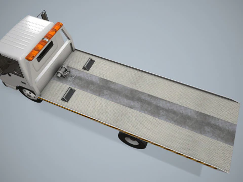 Tow Truck --337-- 3D Model