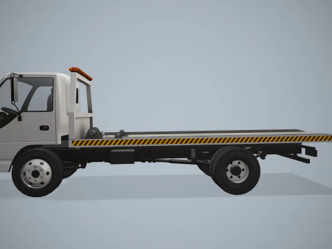Tow Truck --337-- 3D Model