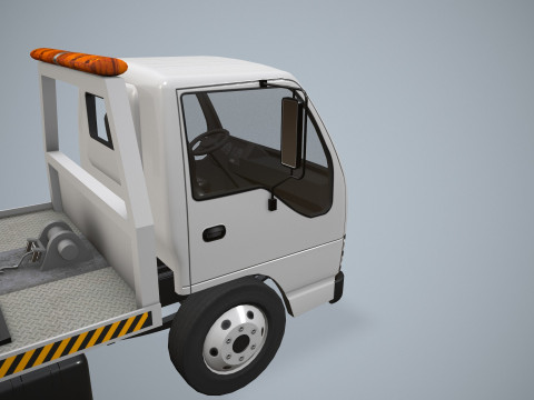 レッカー車 --337-- 3Dモデル