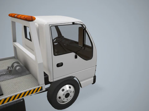 Tow Truck --337-- 3D Model