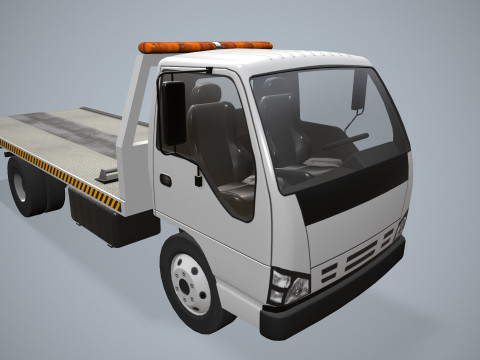 レッカー車 --337-- 3Dモデル