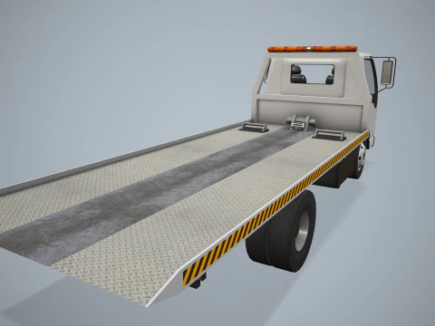 Tow Truck --337-- 3D Model
