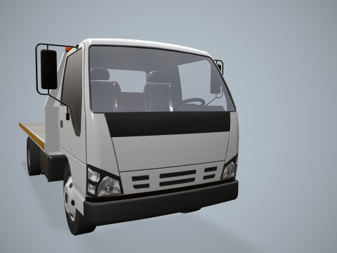 レッカー車 --337-- 3Dモデル