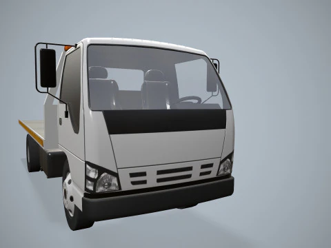 Tow Truck --337-- 3D Model