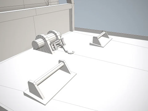 Tow Truck --337-- 3D Model