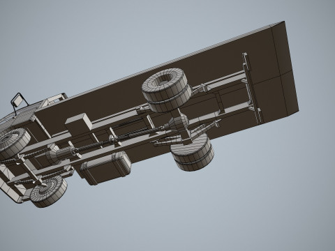 レッカー車 --337-- 3Dモデル