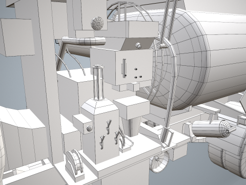 Avgas Fueler Truck --339-- 3D Model