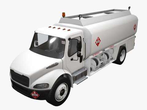 Fuel Truck --340-- 3D Model