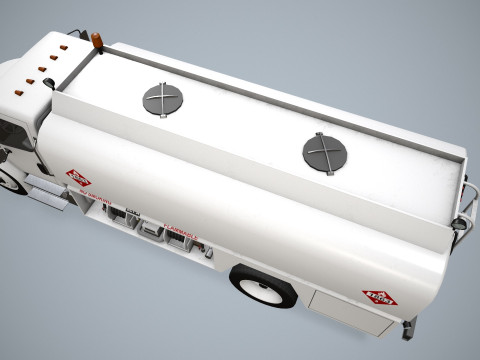 Fuel Truck --340-- 3D Model
