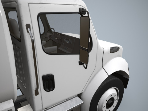 Fuel Truck --340-- 3D Model