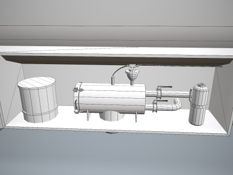 Fuel Truck --340-- 3D Model