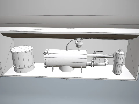 Fuel Truck --340-- 3D Model