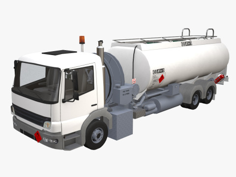 Fuel Truck --341-- 3D Model