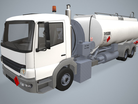 Fuel Truck --341-- 3D Model