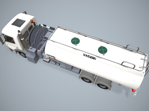 Fuel Truck --341-- 3D Model