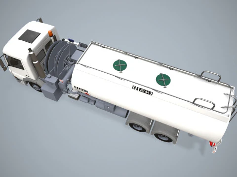 Truk Bahan Bakar --341-- Model 3D