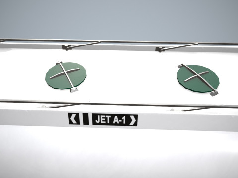 Fuel Truck --341-- 3D Model