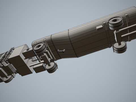 Fuel Truck --342-- 3D Model