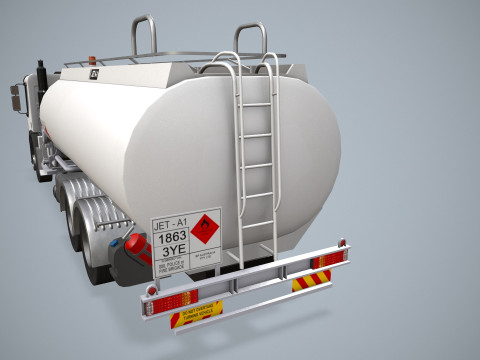 Fuel Truck --343-- 3D Model