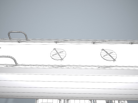 Fuel Truck --343-- 3D Model