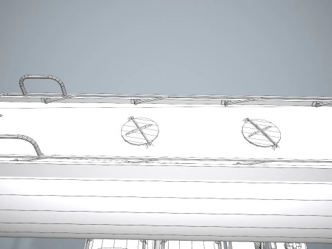 Fuel Truck --343-- 3D Model