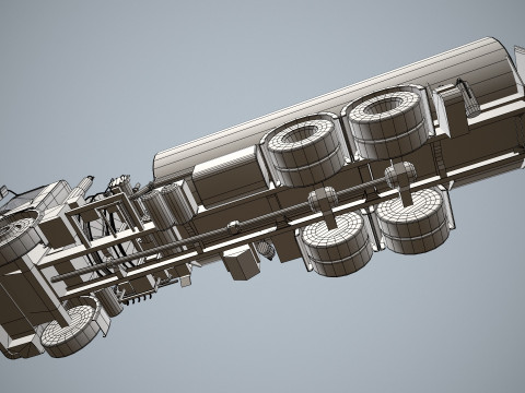 Fuel Truck --343-- 3D Model