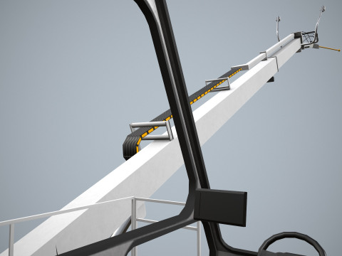 Uçak Buz Çözücü Kamyon --344-- 3D Model