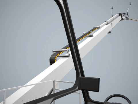 Cami&oacute;n descongelador de aviones --344-- Modelo 3D