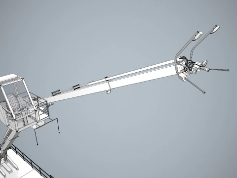 Cami&oacute;n descongelador de aviones --344-- Modelo 3D