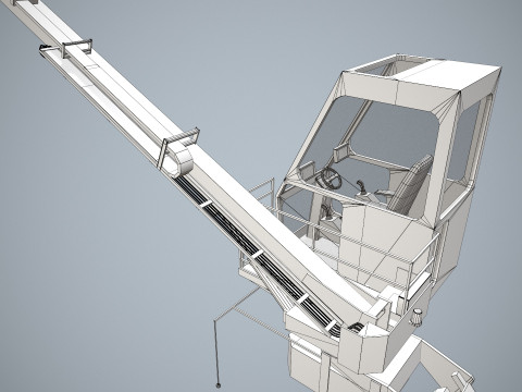 Uçak Buz Çözücü Kamyon --344-- 3D Model