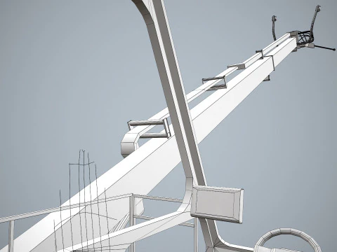 Cami&oacute;n descongelador de aviones --344-- Modelo 3D