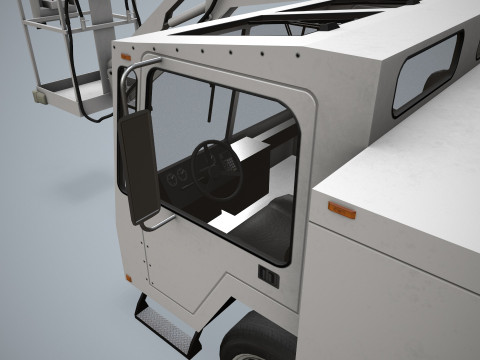 Aircraft Deicer Truck --349-- 3D Model