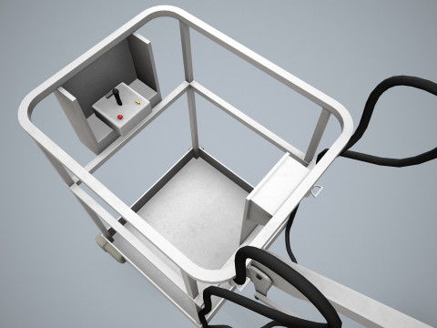 Aircraft Deicer Truck --349-- 3D Model