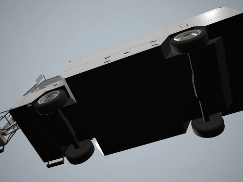 एयरक्राफ्ट डिसर ट्रक--349-- 3D मॉडल