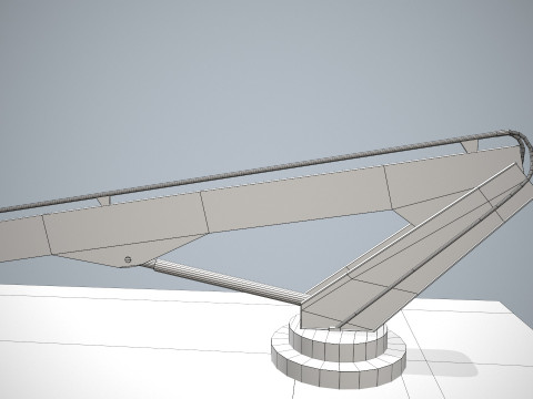 Aircraft Deicer Truck --349-- 3D Model