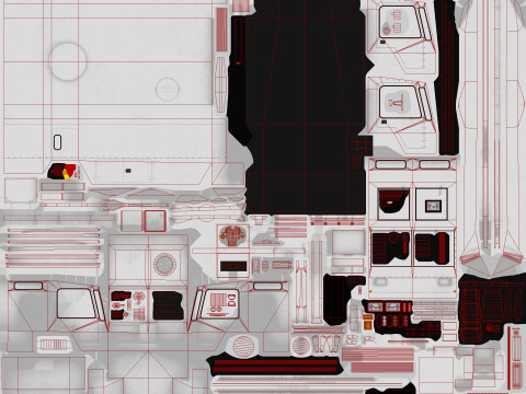 Aircraft Deicer Truck --349-- 3D Model