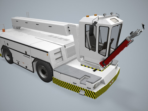 एयरक्राफ्ट डिसर ट्रक--350-- 3D मॉडल