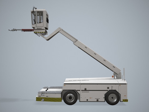 एयरक्राफ्ट डिसर ट्रक--350-- 3D मॉडल