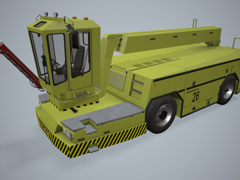 Aircraft Deicer Truck --351-- 3D Model