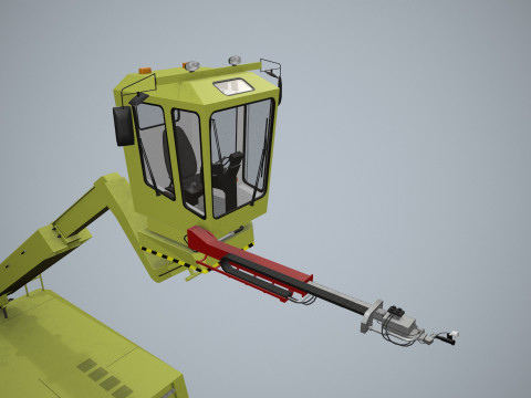 Aircraft Deicer Truck --351-- 3D Model